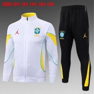 Ninos Chandal Brasil 2026-2027 Blanco 2