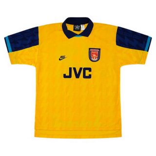 3ª Equipación Replica Camiseta Arsenal Retro 1994 1996 Amarillo 3ª Equipación Replica Camiseta Arsenal Retro 1994 1996 Amarillo