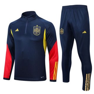 Sudadera De Training España 2022-2023 Azul Rojo Sudadera De Training España 2022-2023 Azul Rojo