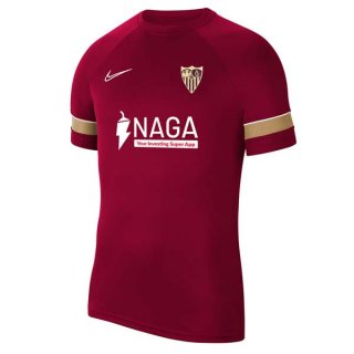 Camiseta Entrenamiento Sevilla 2021-2022 Rojo Camiseta Entrenamiento Sevilla 2021-2022 Rojo