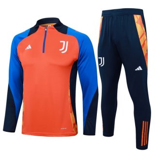 Sudadera De Training Juventus 2024-2025 Naranja Azul 3 Sudadera De Training Juventus 2024-2025 Naranja Azul 3