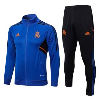 Chandal Real Madrid 2022-2023 Azul Negro Chandal Real Madrid 2022-2023 Azul Negro