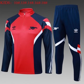 Ninos Sudadera De Training Arsenal 2025-2026 Rojo Azul Ninos Sudadera De Training Arsenal 2025-2026 Rojo Azul