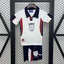 Camiseta Inglaterra 1ª Equipación Niño Retro 1998