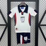 Camiseta Inglaterra 1ª Equipación Niño Retro 1998