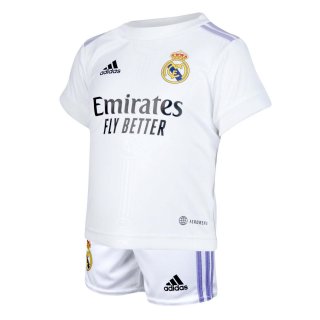 Camiseta Real Madrid 1ª Bebé 2022-2023 Camiseta Real Madrid 1ª Bebé 2022-2023