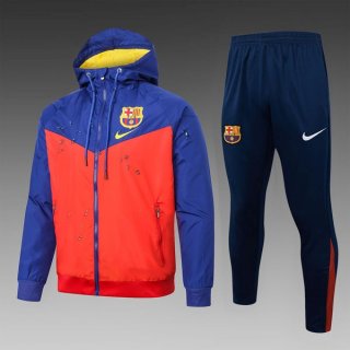 Rompevientos Barcelona Conjunto Completo 2025-2026 Azul Rojo Rompevientos Barcelona Conjunto Completo 2025-2026 Azul Rojo