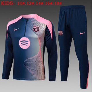 Ninos Sudadera De Training Barcelona 2026-2027 Azul