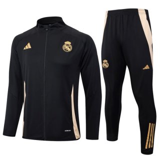 Chandal Real Madrid 2024-2025 Negro 3 Chandal Real Madrid 2024-2025 Negro 3