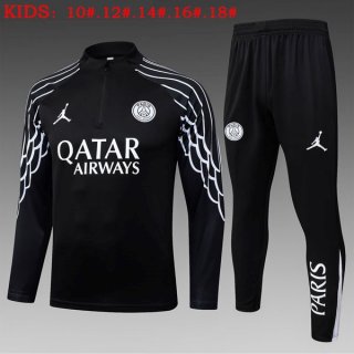 Ninos Sudadera De Training PSG 2025-2026 Negro 7 Ninos Sudadera De Training PSG 2025-2026 Negro 7