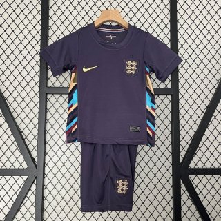 Camiseta Inglaterra 2ª Equipación Niño 2024 Camiseta Inglaterra 2ª Equipación Niño 2024