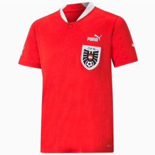 Tailandia Camiseta Austria 1ª Equipación 2022-2023 Tailandia Camiseta Austria 1ª Equipación 2022-2023