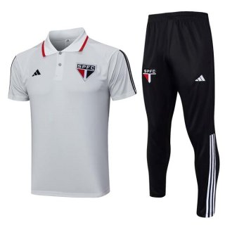 Polo Palmeiras Conjunto Completo 2023-2024 Gris Polo Palmeiras Conjunto Completo 2023-2024 Gris