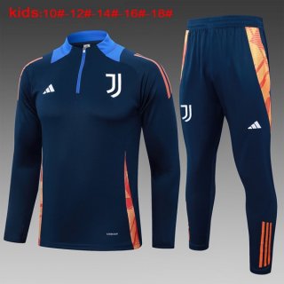 Niños Sudadera De Training Juventus 2024-2025 Azul 3 Niños Sudadera De Training Juventus 2024-2025 Azul 3