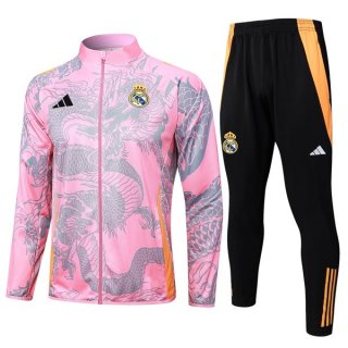 Chandal Real Madrid 2024-2025 Rosa Gris Chandal Real Madrid 2024-2025 Rosa Gris