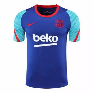 Nike Camiseta Entrenamiento Barcelona 2021-2022 Azul Nike Camiseta Entrenamiento Barcelona 2021-2022 Azul