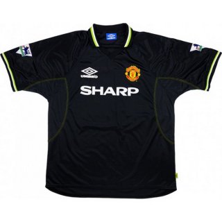 3ª Equipación Replica Camiseta Manchester United Retro 1998 1999 Negro 3ª Equipación Replica Camiseta Manchester United Retro 1998 1999 Negro