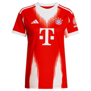 Camiseta Bayern Munich 1ª Equipación Mujer 2025-2026 Camiseta Bayern Munich 1ª Equipación Mujer 2025-2026