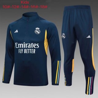 Ninos Sudadera De Training Real Madrid 2024 Azul Ninos Sudadera De Training Real Madrid 2024 Azul