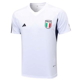 Camiseta Entrenamiento Italia 2023-2024 Blanco Camiseta Entrenamiento Italia 2023-2024 Blanco