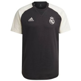 Camiseta Entrenamiento Real Madrid 2021-2022 Negro Blanco Camiseta Entrenamiento Real Madrid 2021-2022 Negro Blanco