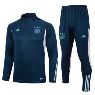 Sudadera De Training Ajax 2023-2024 Azul Sudadera De Training Ajax 2023-2024 Azul