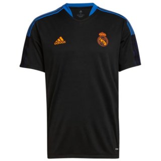 Camiseta Entrenamiento Real Madrid 2021-2022 Negro Camiseta Entrenamiento Real Madrid 2021-2022 Negro