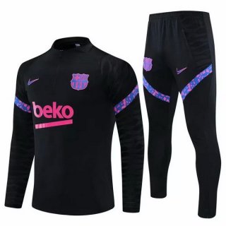 Chandal Barcelona 2021-2022 Negro Purpura Chandal Barcelona 2021-2022 Negro Purpura