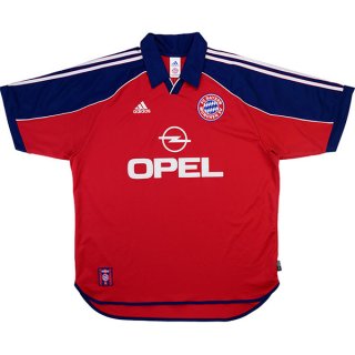 1ª Equipación Replica Camiseta Bayern Retro 1999 2001 Rojo 1ª Equipación Replica Camiseta Bayern Retro 1999 2001 Rojo