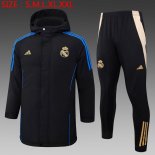 Abrigo Real Madrid Conjunto Completo 2024-2025 Negro