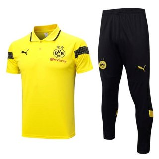Polo Borussia Dortmund Conjunto Completo 2023-2024 Amarillo Polo Borussia Dortmund Conjunto Completo 2023-2024 Amarillo