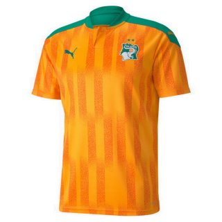 1ª Equipación Replica Camiseta Costa Marfil 2020 Naranja 1ª Equipación Replica Camiseta Costa Marfil 2020 Naranja