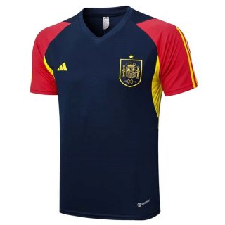 Camiseta Entrenamiento Espana 2023-2024 Azul Rojo Camiseta Entrenamiento Espana 2023-2024 Azul Rojo