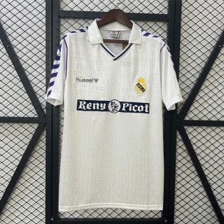 Tailandia Camiseta Real Madrid 1ª Equipación Retro 1989-1990 Tailandia Camiseta Real Madrid 1ª Equipación Retro 1989-1990