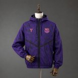 Sudadera con Capucha Barcelona 2026-2027 Púrpura