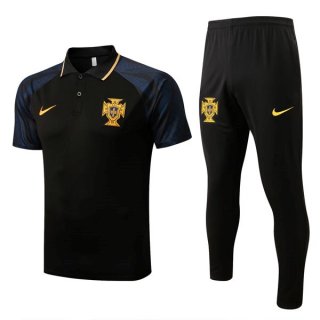 Polo Portugal Conjunto Completo 2022-2023 Negro Polo Portugal Conjunto Completo 2022-2023 Negro