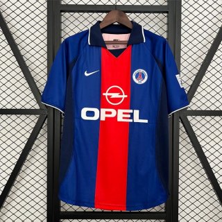 Camiseta PSG 1ª Equipación Retro 2000-2001  Camiseta PSG 1ª Equipación Retro 2000-2001
