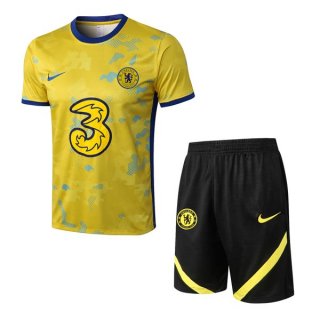 Camiseta Entrenamiento Chelsea Conjunto Completo 2022-2023 Amarillo Camiseta Entrenamiento Chelsea Conjunto Completo 2022-2023 Amarillo