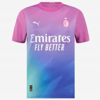 Camiseta AC Milan 3ª Equipación Mujer 2023-2024 Camiseta AC Milan 3ª Equipación Mujer 2023-2024