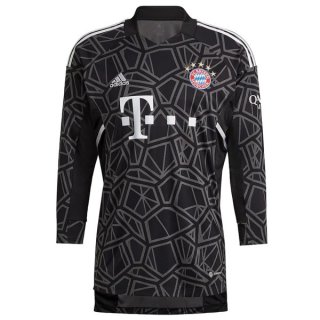 Tailandia Camiseta Bayern Munich Portero 2022-2023 Negro Tailandia Camiseta Bayern Munich Portero 2022-2023 Negro