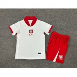 Camiseta Polonia 1ª Equipación Niño 2024-2025