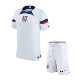 Camiseta Estados Unidos 1ª Equipación Niño 2022-2023 Camiseta Estados Unidos 1ª Equipación Niño 2022-2023