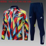 Ninos Chandal Arsenal 2025-2026 Azul Rojo 3