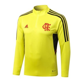 Sudadera De Training Flamengo Top 2023 Amarillo Sudadera De Training Flamengo Top 2023 Amarillo