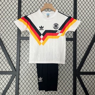 Camiseta Alemania 1ª Equipación Retro Niño 1990 Camiseta Alemania 1ª Equipación Retro Niño 1990