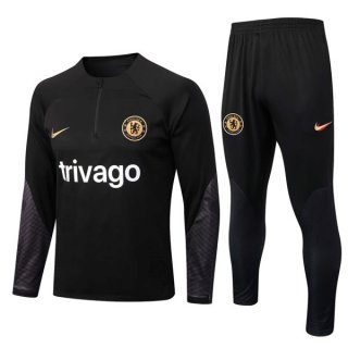 Sudadera De Training Chelsea 2023 Negro Sudadera De Training Chelsea 2023 Negro