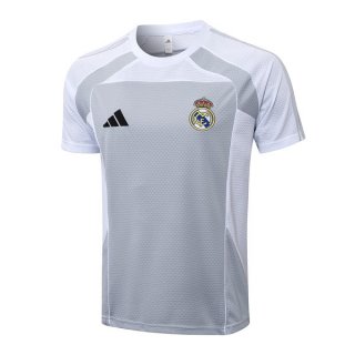 Camiseta Entrenamiento Real Madrid 2025-2026 Azul Gris 3