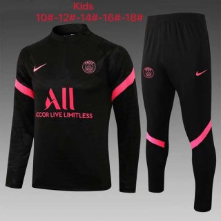 Niños Chandal Paris Saint Germain 2022 Negro Rosa Niños Chandal Paris Saint Germain 2022 Negro Rosa