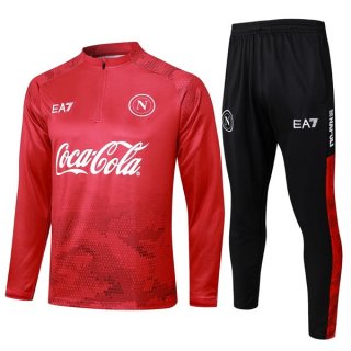 Sudadera De Training Napoli 2024-2025 Rojo Sudadera De Training Napoli 2024-2025 Rojo