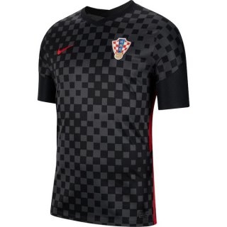 2ª Equipación Replica Camiseta Croacia 2020 Negro 2ª Equipación Replica Camiseta Croacia 2020 Negro